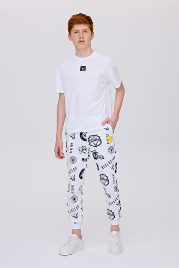 Nebbati Boy White Tshirt