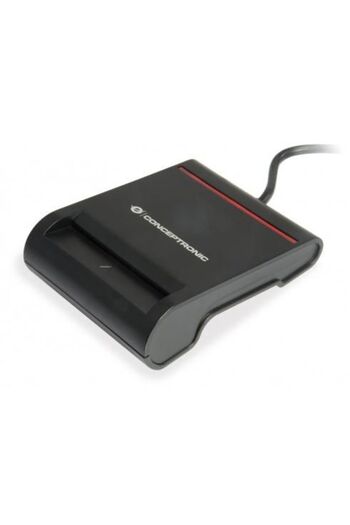 DANFOSS Cititor de carduri inteligente Conceptronic, Negru, ABS, Alcor AU9580, USB 2.0, Windows, SCR01B