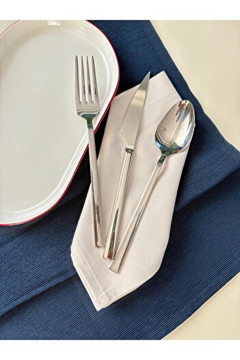 Dame Marie New Luis 18 Piece Silver Cutlery Set for 6 - Everyday