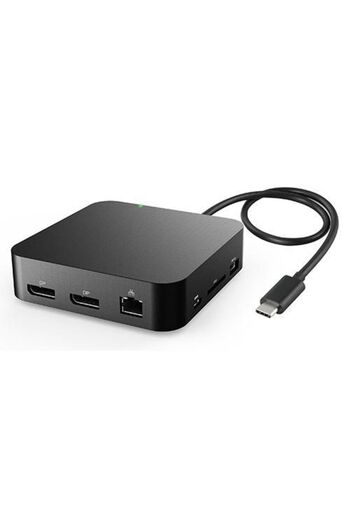 eSTUFF Mini stație de andocare duală USB-C 2K, GLB232003