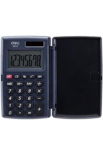 Deli 8 Digit Pocket Desktop Calculator