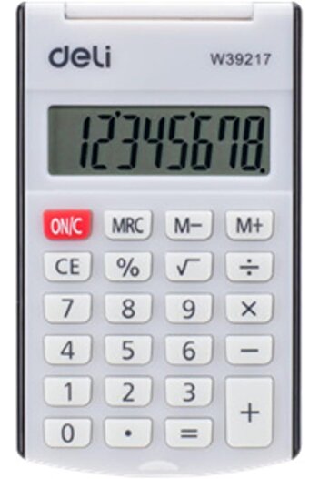 Deli Pocket Portable Calculator Plastic 8 Digits