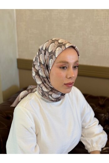 Modakaşmir Lotusia Pattern Tanca Scarf