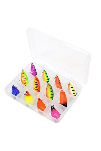FISHINGBOX MAKE FISHING BETTER Set FISHINGBOX MAKE FISHING BETTER - 12 Rotative Fishing Lures