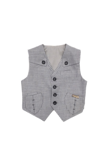 Doctor junior Boy's Gray Vest Y8007