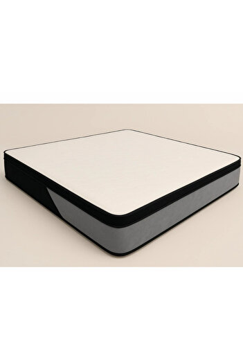 modern suite Hoven Bed Mattress | From Modern Suite, 12 layers, 200*200*28 cm,silver and beige
