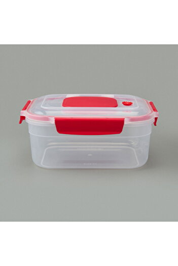 MATMEL Multicolored Rectangular Vacuum Lockable Storage Container 2.1 Lt