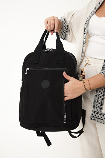 çkn sedat çakan çanta & fular & aksesuar Sudan Non-Impact Fabric Multi-Compartment Backpack (School, Laptop, Computer, Briefcase)3063