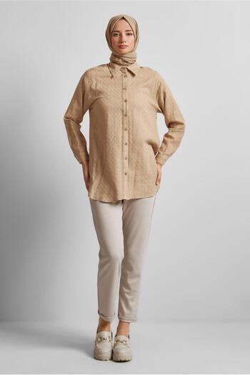 Alvina Shirt Collar Tunic 44818