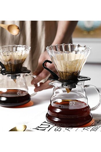 COOYA Coffee Maker Set,Portable Pour Over Drip,with Travel Case,Compact Brewing Kit