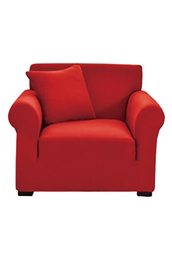 OEM Elastic Armchair Cover, Uni, 90x140cm, Red