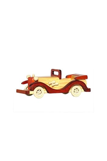 OEM Wooden Decoration, Vintage Car, 20x8cm, Multicolor, M1