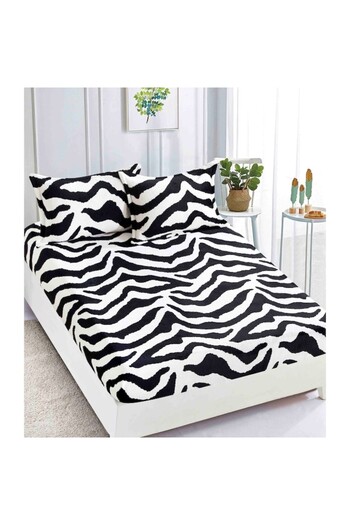 JOJO HOME Bed sheet and 2 pillowcases, Cocolino, 2 people, 3 pieces, animal design, 180x200cm