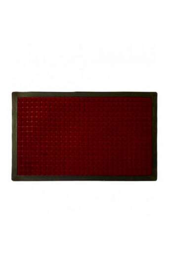 OEM Outdoor Doormat, Textile/PVC 70x45 cm Bordeaux