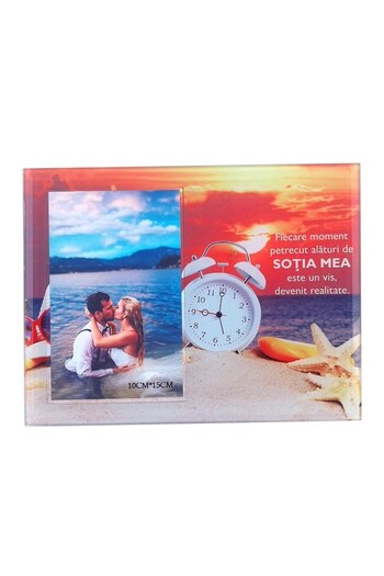 OEM Glass Photo Frame for 10x15 Photos, Dedication for a Beloved, M6