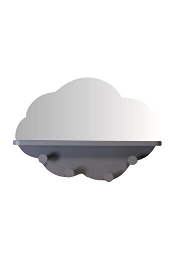 Gift Design Gray MDF mirror hanger 39x28cm