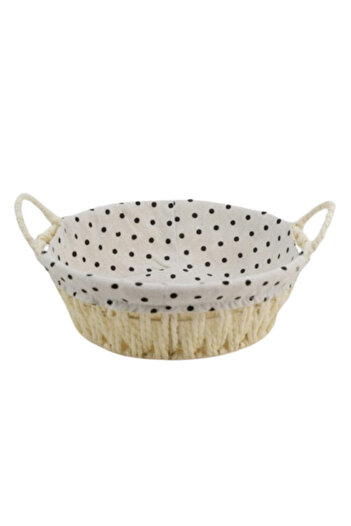 OEM Bread basket PVC, 24x17x6.5 cm beige M3