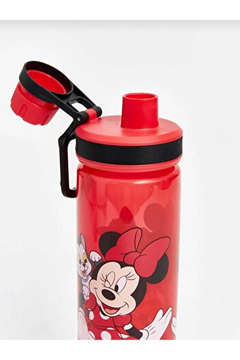 LC Waikiki LCW ACCESSORIES Karişik Minnie Mouse Baskılı Kız Çocuk Suluk 600 ml