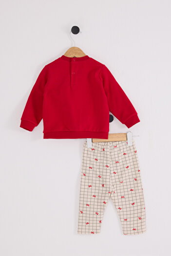 U.S. Polo Assn. Licensed Baby Girl Top and Bottom 2 Piece Set