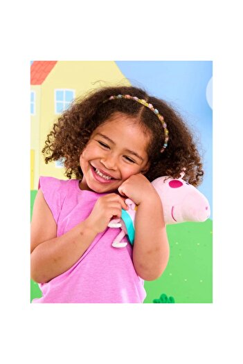 SMIGGLE - Peppa Pig Çıkarılabilir Oyuncaklı Kreş Okul Sırt Çantası