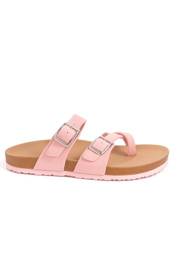 stilfest Comfortable Casual Orthopedic Flip Flops Pink Slippers
