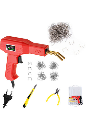 GlowforHome Plastic welding machine kit package + 500 S-type staples, GlowforHome, 700 reinforcing staples, 50W power
