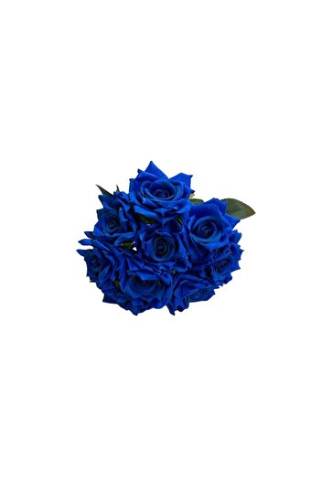 OEM Buchet de trandafiri albaștri, 25 cm