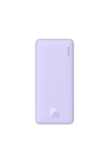 Baseus Powerbank 10000mAh Airpow Fast Charge 20W - fioletowy