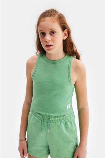 Tyess Girl Green Undershirt