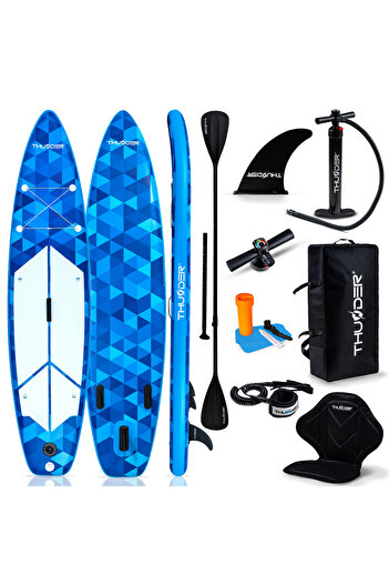 Thunder Nion Inflatable SUP Board 320x75x15cm, Set With Backpack, Seat, Pump