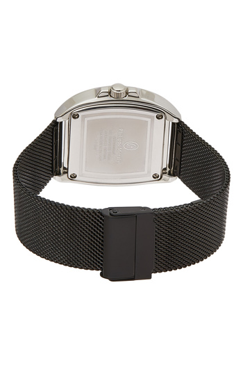 Philippe Moraly Stainless Steel Analog Wrist Watch LS1140QWWB