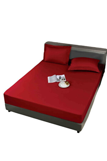 JOJO HOME Waterproof bed cover, Uni, 3 pieces, for two people, waterproof terry cotton, 160x200cm,