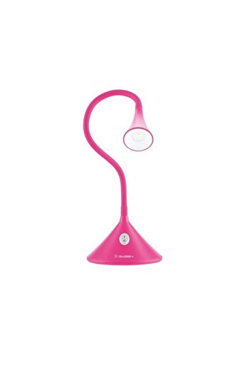 Gogen LL88P table lamp, 3.2W, flexible neck, pink color, energy class A ++