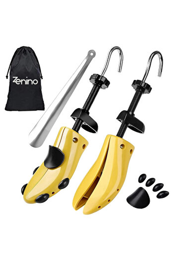 Zenino Set 2 Sanuri/Calapoade Reglabile pentru Pantofi, Largire si Alungire, Marime 35-42