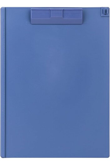 Deli Transparent Clipboard, A4 Size, Blue