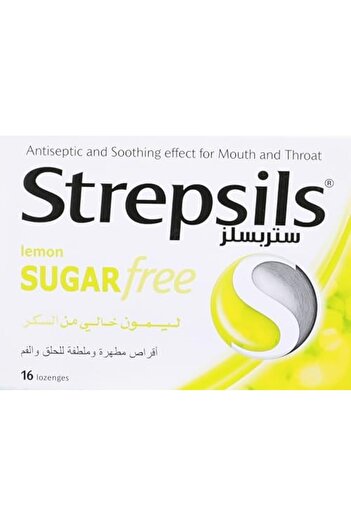 STREPSİLS Strepsils Sugar Free Lemon (023978)