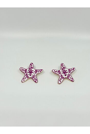 MADAM QUEEN Steel Star Earrings