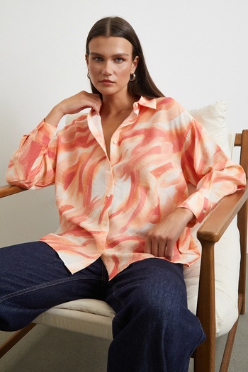 Never more Sea Breeze Shirt Orange