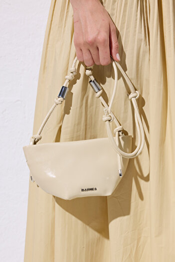 Manuka Elora Binding Detail Bag Butter Yellow