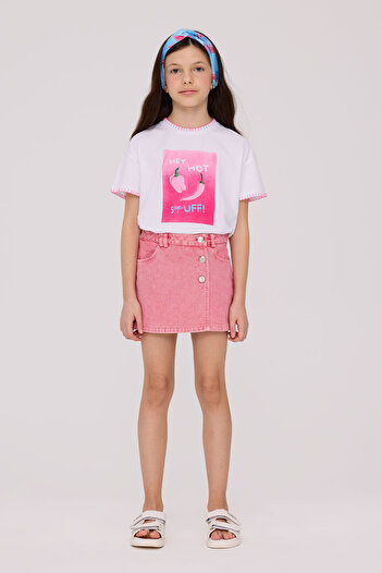 Tyess Girl Pink Skirt