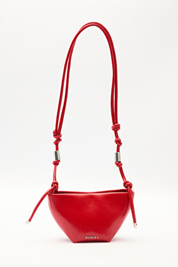 Manuka Elora Binding Detail Bag Strawberry