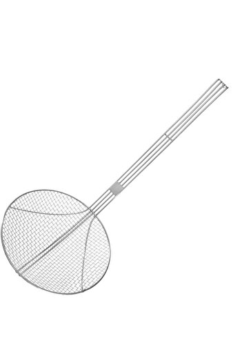 HENDI Cedzak sitko do smażenia w głębokim oleju ze stali nierdzewnej śr. 220 mm - 640708