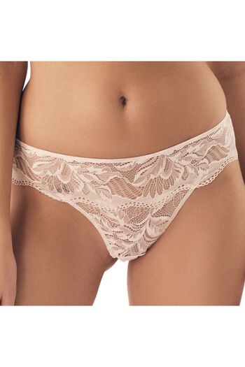 ESOTIQ Chiloți de damă cu dantelă florală și detalii din plasă, eleganți și sexy | Kavi