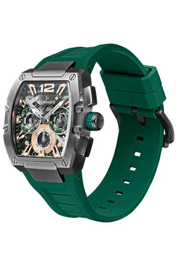Tornado XENITH Men's Multi Function Rose Gold Dial Watch - T23105-XSHH