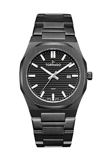 Tornado Gift Set Men's Analog Black Dial Watch - T23006C-XBXB-S