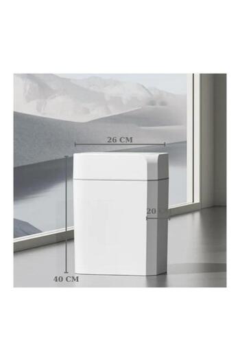 PANJI 18 Lt Motion Sensor Silent Closing Multi-Purpose Trash Can