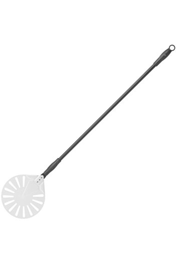 HENDI Łopata do pizzy z otworami i uchwytem suwakowym aluminiowa okrągła śr. 230 mm dł. 1200 mm
