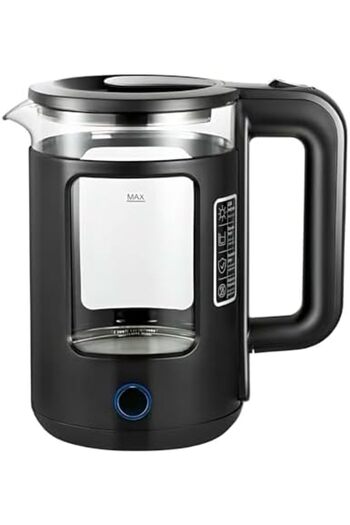 Generic New Golden Crete Electric Kettle, 2L Capacity, Glass Fast Boiling with Auto Shut-Off, 1500W