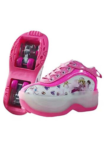 N2Y Adjustable Roller Skates with 4 Wheels Professional Skating Shoes Comfort Skate Shoes - Size S 28-30