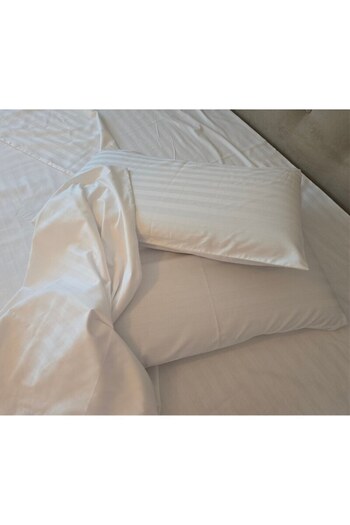 ARIALE Royal Damascus bed linen by Ariale, 2 persons, 4 pieces, damask, White